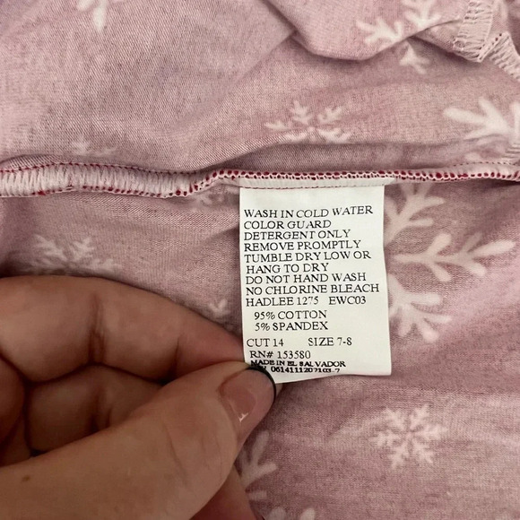Eleanor Rose snowflake dress size 7-8, new in bag - Picture 5 of 5
